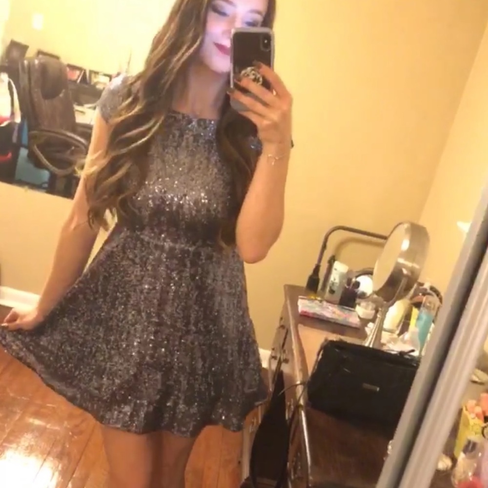 Sequin sparkle dress